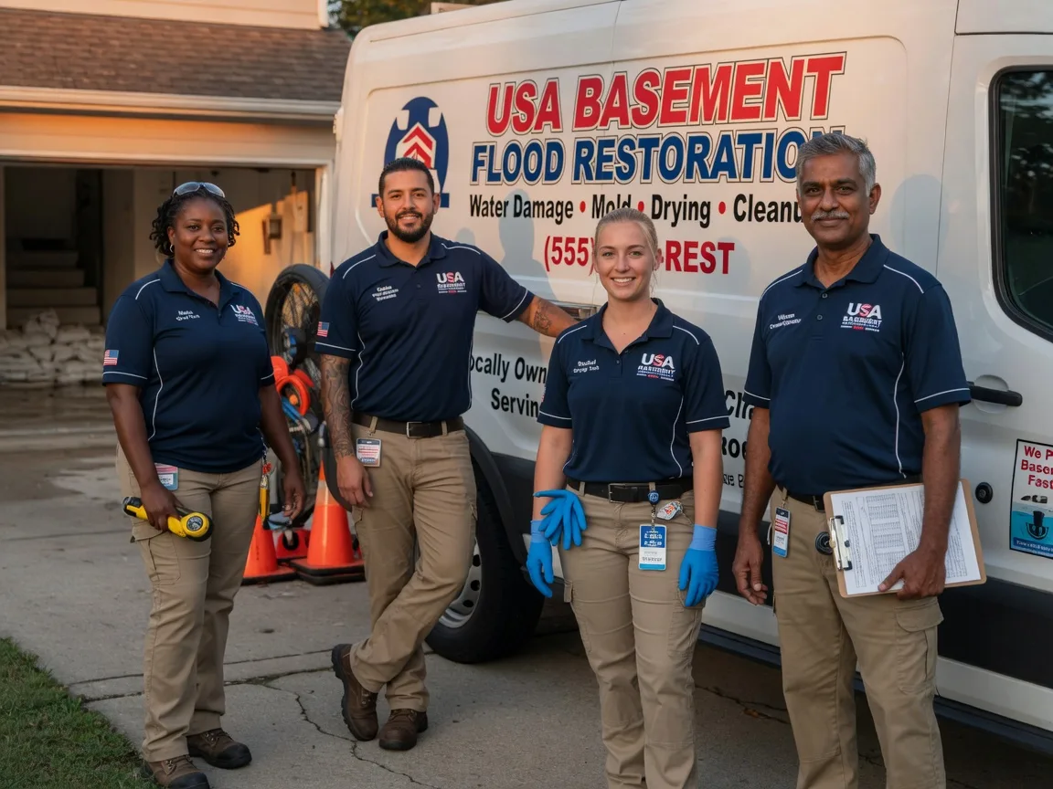 Basement Flood Cleanup company in Roberts, IL